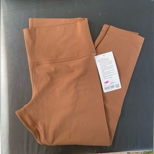 BRAND NEW WITH TAGS • Lululemon Align 25” Leggings • Roasted Brown • Size 16